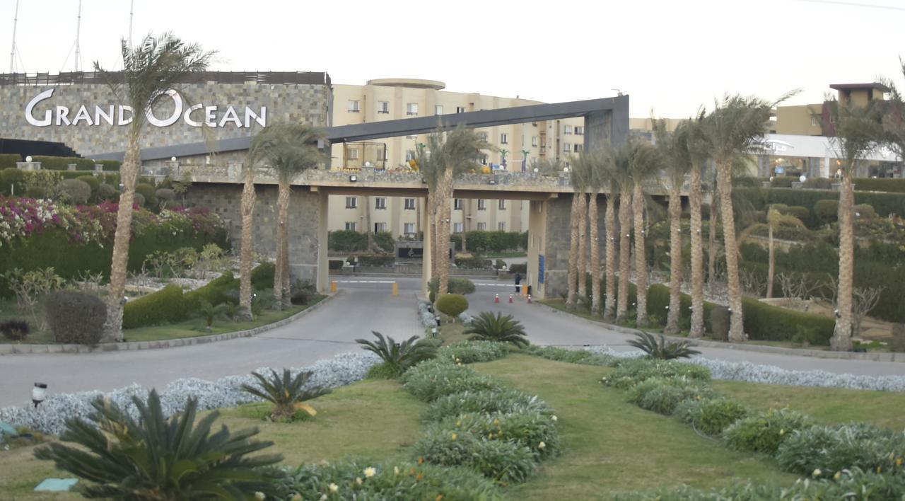 Grand Ocean El Sokhna Hotel Ain Sukhna Bagian luar foto Entrance to the resort